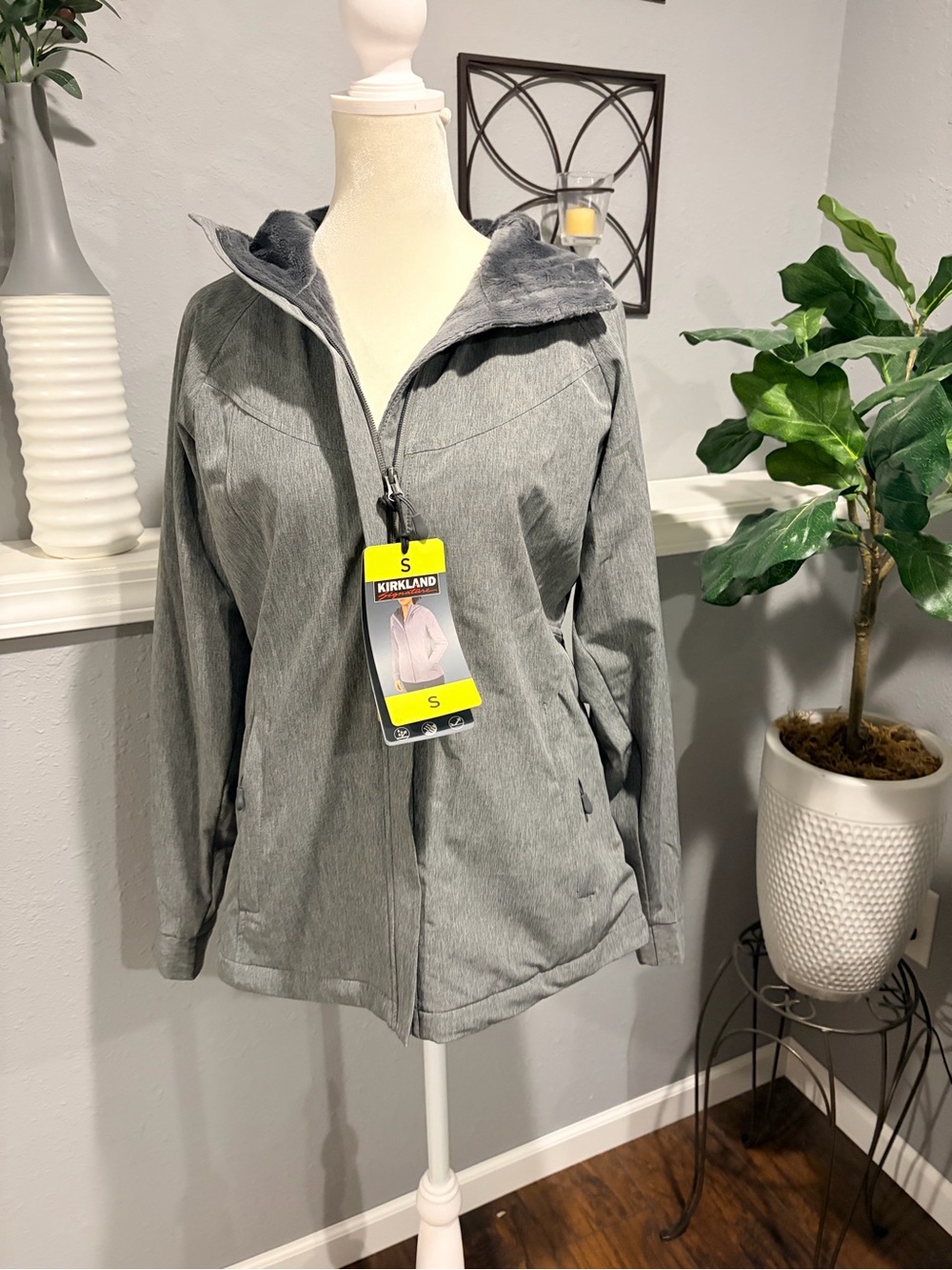 Kirkland Signature Gray Utility Jacket
